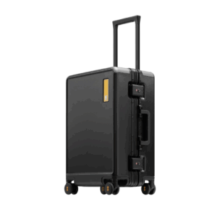 LEVEL8 Zipperless Carry On Luggage for Airplanes with Aluminum Frame